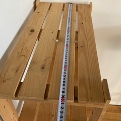 引き渡し者決定済　
木製の棚の画像
