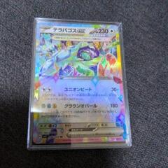 ポケカ　テラパゴスex  RR  カードケース付き