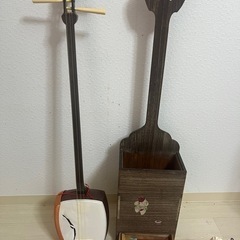 【取引中】三味線　破れ有