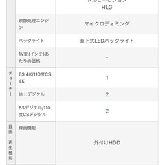 TCL 50インチ4Kテレビの画像