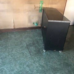 ★無料 テレビ台 テレビボード ブラック 135cm 収納 非接触 引き取り★の画像