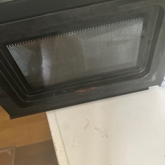 電子レンジ　中錆有り　稼動中の画像