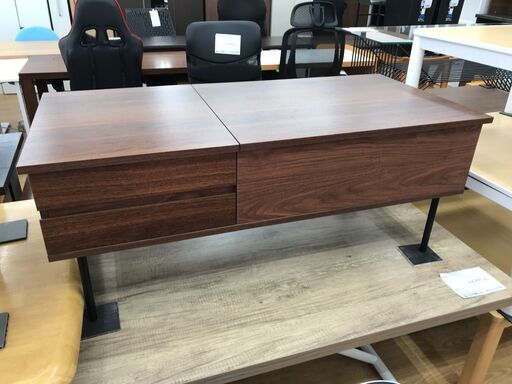 ★ジモティ割あり★  ローテーブル ブラウン H44×W113×D53 クリーニング済み KJ5738