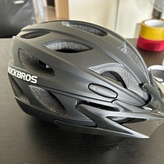自転車用ヘルメット　サングラス付き