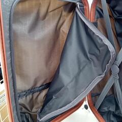 ★ジモティ割あり★ スーツケース　ベージュ×ブラウン　クリーニング済　YJ3278の画像