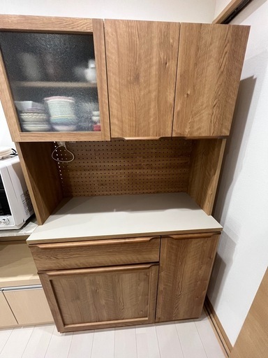 本日取引限定値下げ　美品　食器棚