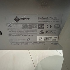 19インチモニタの画像