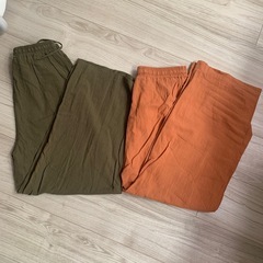 レディース　ワイドパンツ他(6点1200円) 