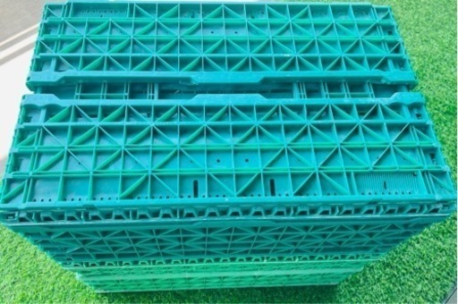 折り畳みコンテナボックス 
イフコ　コンテナー　16枚　IFCO 収納　箱