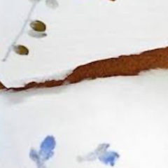 牛乳パックで紙すきはがき作り