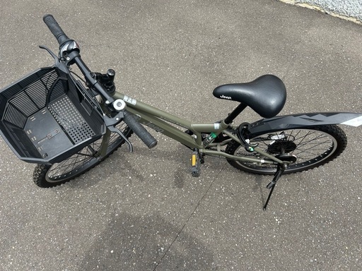 【受け渡し確定】　ジープ　jeep　自転車　子供用自転車　22インチ　6段変速　JE-22S