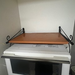 受付終了　家電ラック  レンジ上の画像