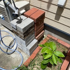 レンガ、コンクリートレンガの画像