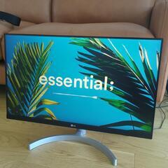 モニターディスプレイ　LG 23.8インチ 24ML600S-Wの画像