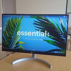 モニターディスプレイ　LG 23.8インチ 24ML600S-Wの画像