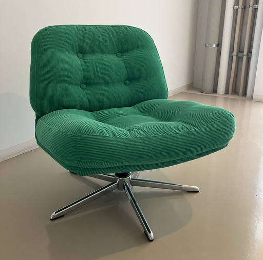 中古 IKEA DYVLINGE 一人用 ソファ グリーン ディヴリンゲ 回転パーソナルチェア ケーリンゲ