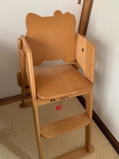 ハローキティ 木製椅子 ハローキティ 子ども椅子 キッズチェア
