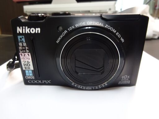 〇Nikon Coolpix s8100→愛着のある特価品（純正カバー付き）