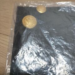 未使用　香櫨園幼稚園　制服ボタン　共布　YUKI TORII　金ボタン