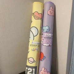 未使用BT21×しまむらインテリアマット2枚セット
の画像