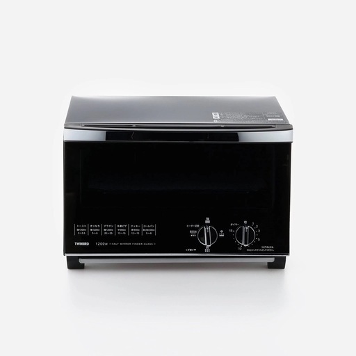 トースター　TWINBIRD TS-D047B BLACK