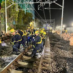 ✨神レア求人✨1年目で月給40万円以上可能💰未経験大歓迎🔰線路メンテナンススタッフ🚃【松本軌道工業】の画像