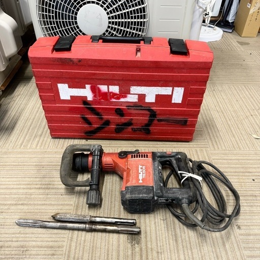 【動作OK‼️】ヒルティ コンクリートハンマー 電動工具 破つり機 ハツリ機 TE505 単相100V 900W 電動ハンマー