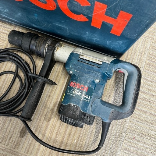 ボッシュ GSH388X オークション比較 - 価格.com 【動作OK‼️】ボッシュ 六角軸 破つりハンマー GSH388X 電動工具 単相100V 50Hz 1050W はつり機 電動ハンマ