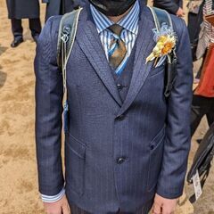 卒業式スーツの画像