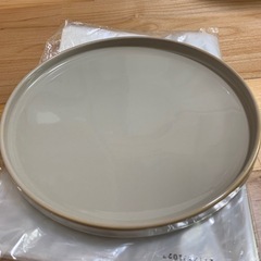 【終了】 ②未使用品★21cmスタッキング出来る大皿ラウンド