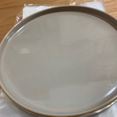 【終了】①未使用品★21cmスタッキング出来る大皿ラウンド２枚