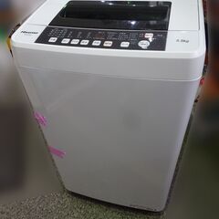 Hisense/ハイセンス◆全自動電気洗濯機 【HW-T55C】2019年製 5.5kg 