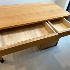 無印良品・木製デスク】