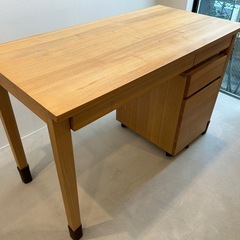 無印良品 木製デスク MUJI 美品 無印良品・木製デスク】