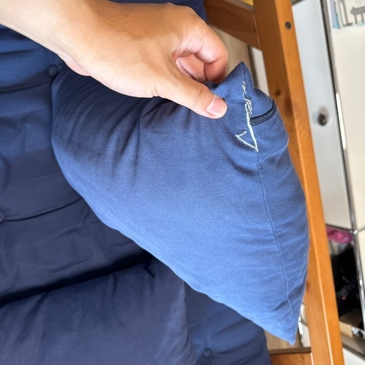 フラットにもなる北欧ソファ