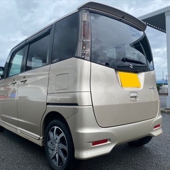 低走行8万キロ台！月々9千円〜分割払い可❗️ 車検2年付き！【名義変更代込み】大人気☆スズキ パレットSW☆HDDナビ付き☆走行中DVD見れます☆ETC付き☆バックカメラ付き☆電動スライドドア☆ドラレコ☆スマートキー☆フルオートエアコン☆純正アルミ☆事故修復歴無し☆そのまま乗って帰れます‼️の画像