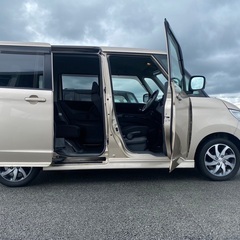 低走行8万キロ台！月々9千円〜分割払い可❗️ 車検2年付き！【名義変更代込み】大人気☆スズキ パレットSW☆HDDナビ付き☆走行中DVD見れます☆ETC付き☆バックカメラ付き☆電動スライドドア☆ドラレコ☆スマートキー☆フルオートエアコン☆純正アルミ☆事故修復歴無し☆そのまま乗って帰れます‼️の画像