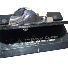LOGAN ローガン コンパクトマット カッター Model 302 Bevel Cutter マットカッター ペーパーカッター 裁断機 中古品の画像