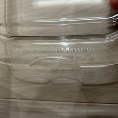 （値下げしました）パイレックス　グラタン皿　日本製の画像