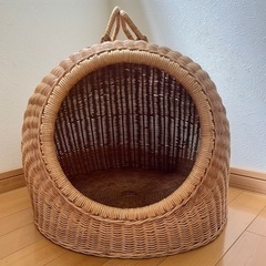 中古 籐 キャットハウス