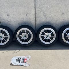 HAYASHI RACING F5.5J　R6.5J　タイヤダンロップLE MANS V+　165/55/15 軽自動車
