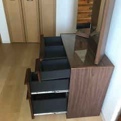 　美品 小型ドレッサーの画像