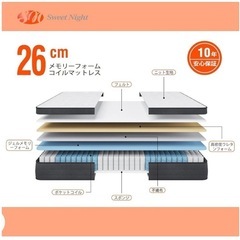 セミダブルマットレスの画像