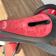 【取引済】子供用三輪車　大人の持ち手付き　赤の画像