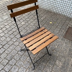 IKEA テラスチェア　折りたたみ椅子　イス　中古