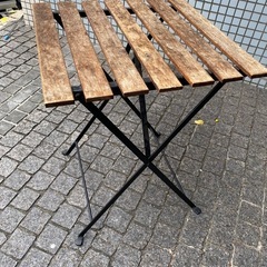 【商談中】キャンセル待ちのみです。IKEA テラステーブル　中古...