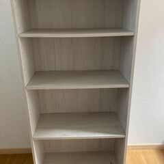 ニトリ　Nクリック ディープ ワイド4段(ホワイトウォッシュ)※旧型