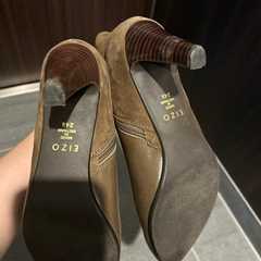 24.5 25cm 靴5点まとめ売り　サンダル　パンプス　ブーツ　レインブーツ　11万円相当の画像