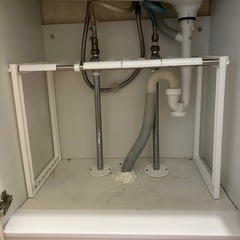 洗面台下の収納ラック
【8/1締切】