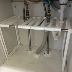 洗面台下の収納ラック
【8/1締切】の画像